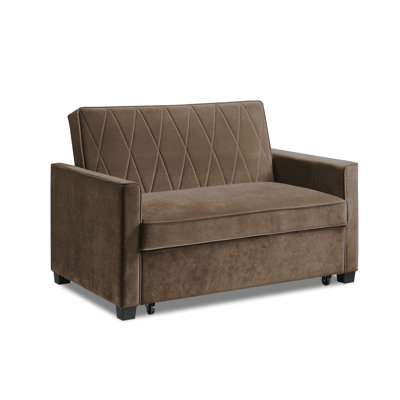Matt 2 Seater Velvet Sofa Bed