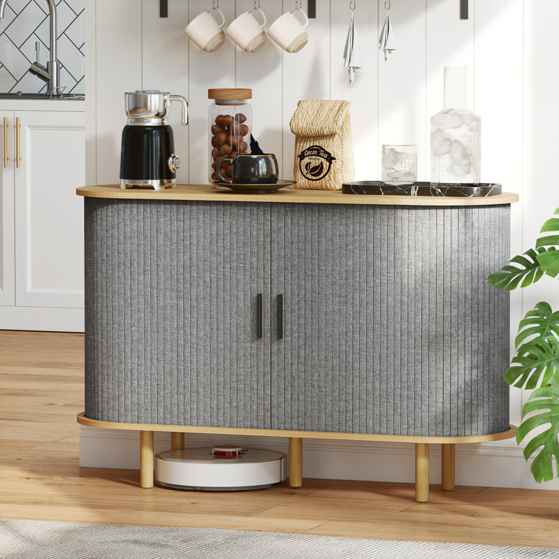 Buffet 47 "avec portes coulissantes Tambour
