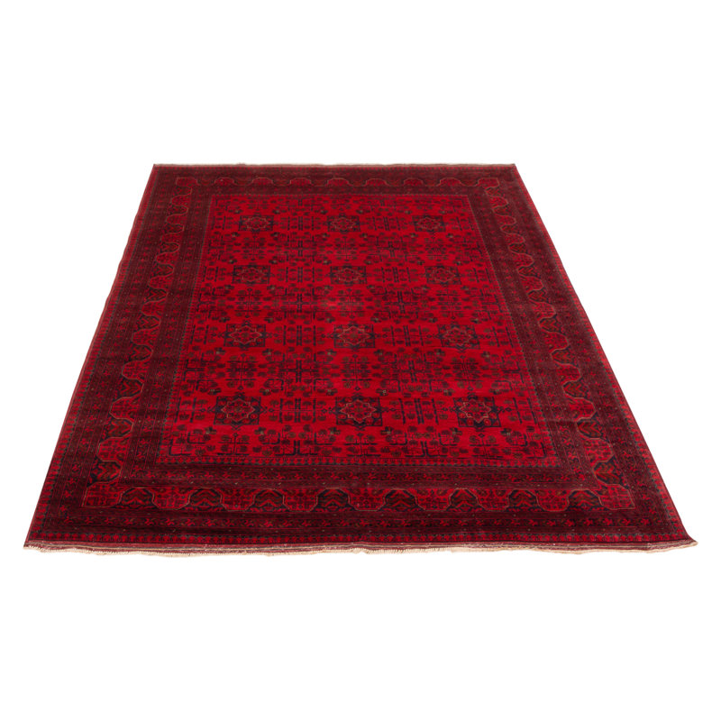 Tapis rouge Finest Esari 6 pi 9 po x 9 pi 7 po