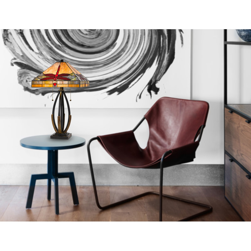 Lampe de table 23,75 "brune