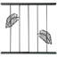 Arche de jardin en métal avec portes Arbor Trellis