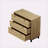 Rope Woven 3-Drawers Storage Cabinet(Set of 2)-106363980