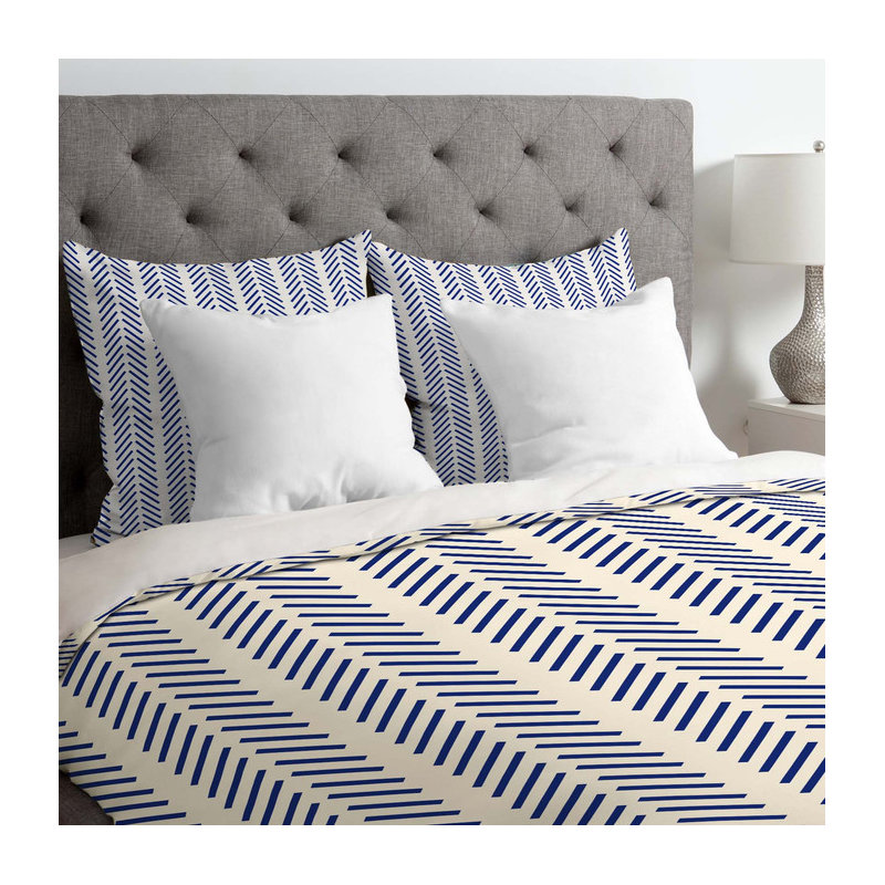 Housse de couette simple Holli Zollinger Lines, Housse de couette pour grand lit