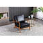 Faux Leather Armchair