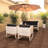 12" x 12" Fir Wood Interlocking Deck Tile-87680637