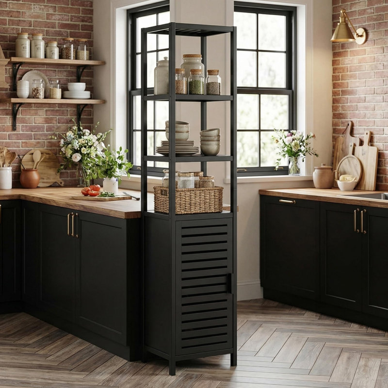 Bamboo Freestanding Bathroom Cabinet