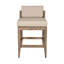 Tabouret d'extérieur en bois avec coussin Aerilyn-93692947-93692948-93692949