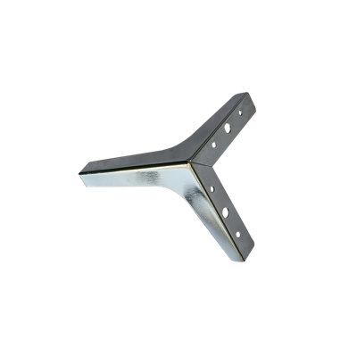 Silver Metal Sofa Replacement Leg