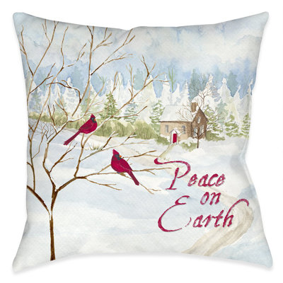 Peace On Earth Indoor Pillow