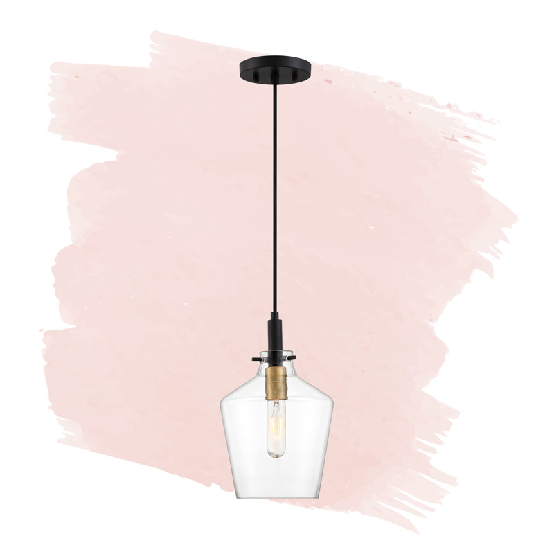 Luminaire suspendu en pot 1 lumière Caitlin