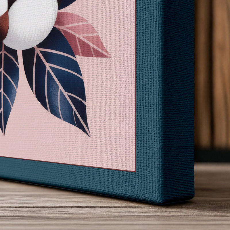 Print, 30x20 - 76.2 x 50.8 cm, Teal Border