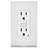Leviton SmartlockPro 15 Amp 125 Volt Duplex GFCI Outlet 5-15R 1 Pack-37190788