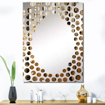 Clayborne - Abstract Botanicals Decorative Wall Mirrors MIR132666
