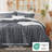 Bedsure Tufted Boho California King Comforter Set – 3-Piece Grey Shabby Bedding，Farmhouse Jacquard Bed Set with Embroidery, All-Season Softness for Cozy Bedrooms & Boho-Chic Gifts-110437399-105490880