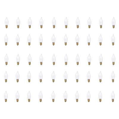 Ampoule incandescente E12 à intensité variable