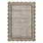 Scalloped Machine Washable Rug Non-Slip Bordered Floor Mats Non-Shedding Soft Low Pile Modern Accent Rugs for Living Room Bedroom Office-195933438