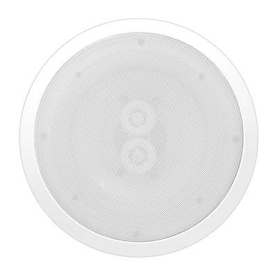 Pyle 5.25” Wireless 2-way Ceiling Speaker, Dual Channel Stereo For Indoor/outdoor Use, Waterproof Bluetoo In White