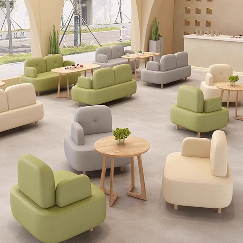 Banc rembourré en similicuir crème, Gris foncé