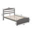 Lit plateforme en bois massif Elliana avec pied de lit et station de charge intégrée-960152816-960152820