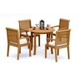 Sack Outdoor - Piece Teak Dining Set