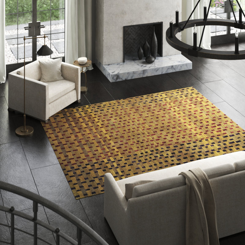 Rag Striped Area Rug, Rectangle 12' x 16'