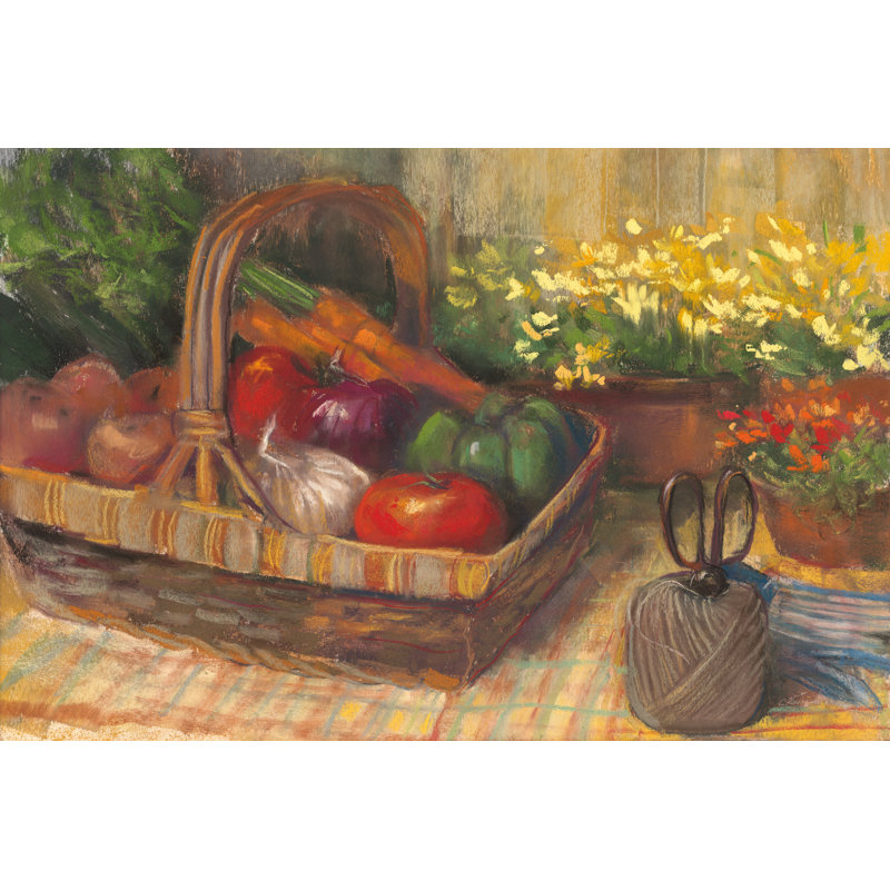 Summer Produce by Carol Rowan - Wrapped Canvas Painting, 61cm H x 91cm W x 3.8cm D