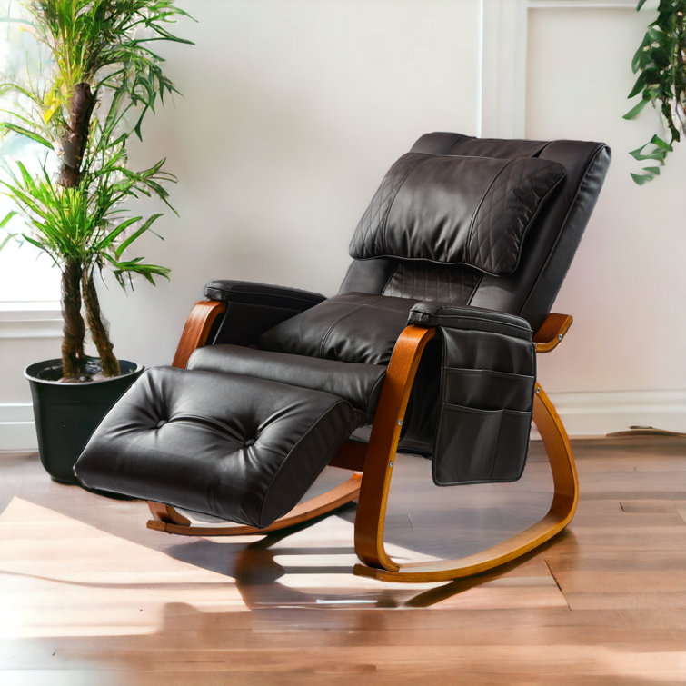 Faux Leather Heated Massage Chair