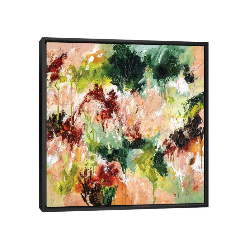 « Nature Imprints II » par Cristina dalla Valentina-impression d’art graphique, H 26 po x l 26 po x P 1,5 po, Pas de tapis