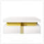 Table basse moderne carrée avec rangement à 4 tiroirs, parfaite pour organiser et rehausser votre salon-41869662