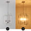 Lustre rectangulaire à 4 lumières à intensité variable-837655281