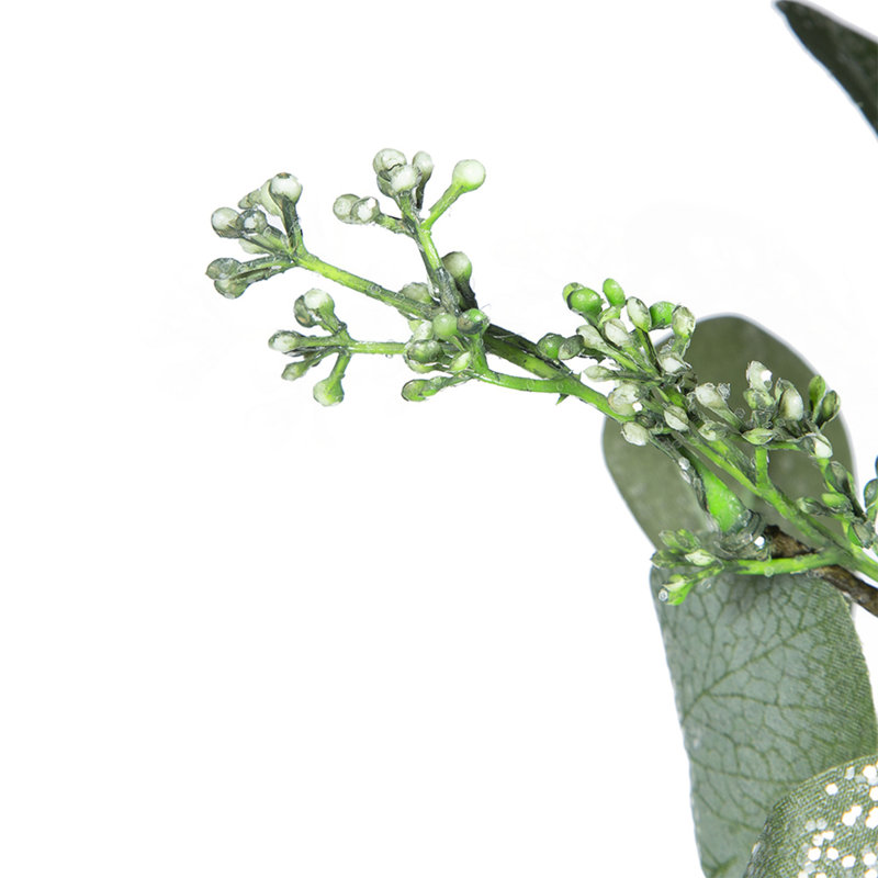 D23.6" Eucalyptus Wreath, Green