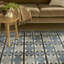 Tapis bleu Maridee-368605010
