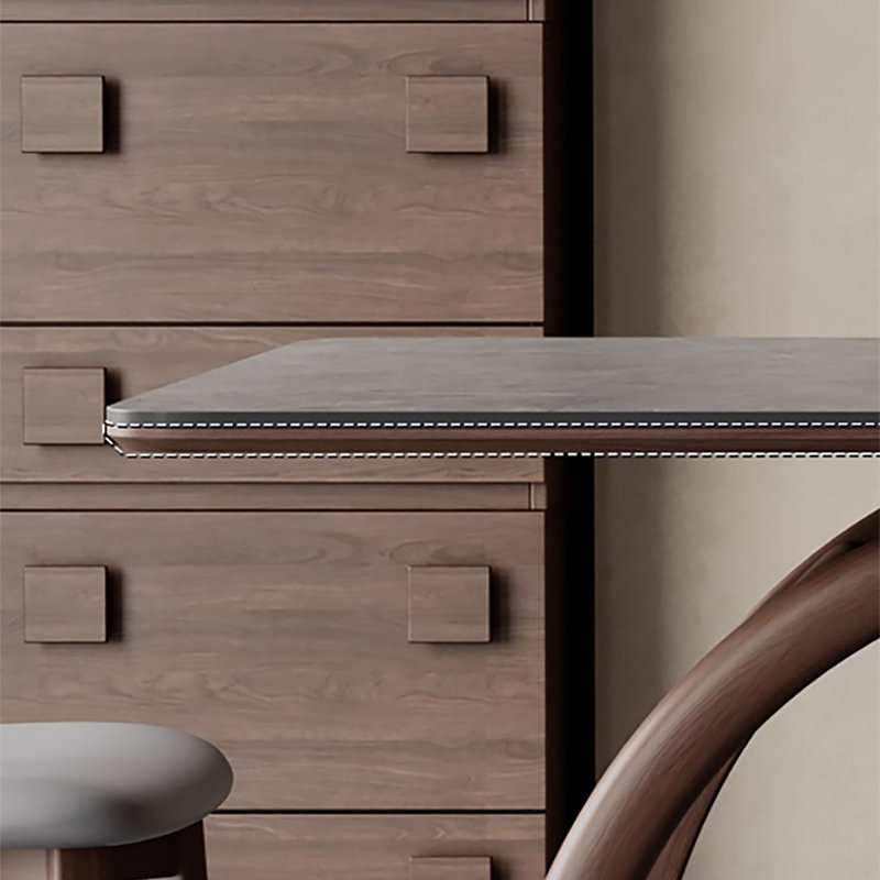 Table de salle à manger Luxury, H 29,5 po x L 55,1 po x l 31,5 po