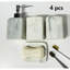 Ensemble complet d'accessoires de salle de bain 4 pièces
