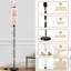 Lampe sur pied Abstrait contemporain avec équilibre géométrique formes tons de terre Lampe sur pied moderne à intensité variable avec télécommande Pédale abat-jour abat-jour grand lampadaire pour salon chambre bureau