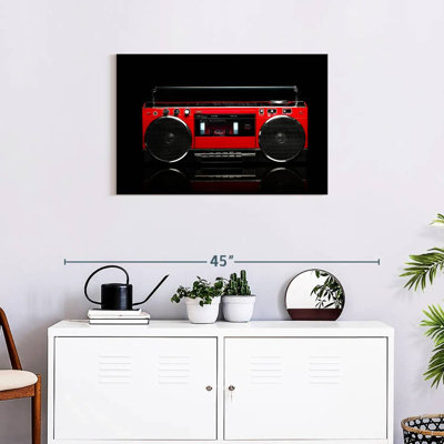 Abarca Retro Red Boom Box