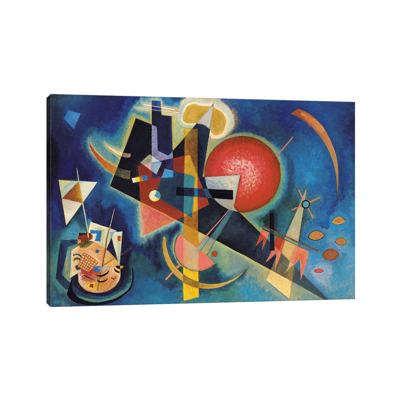 Im Blau by Wassily Kandinsky - Wrapped Canvas Print, 66.04 cm H x 45.72 cm W x 3.175 cm D