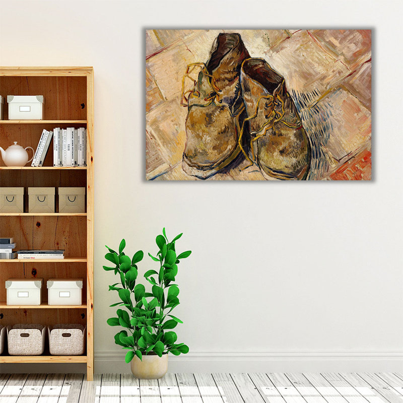 Shoes, 1888 - Canvas Print Wall Art, 20" H x 30" W
