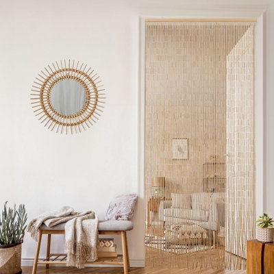 Handmade Bamboo Bead Curtain