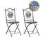 CORIANO Folding Patio Dining Side Chair