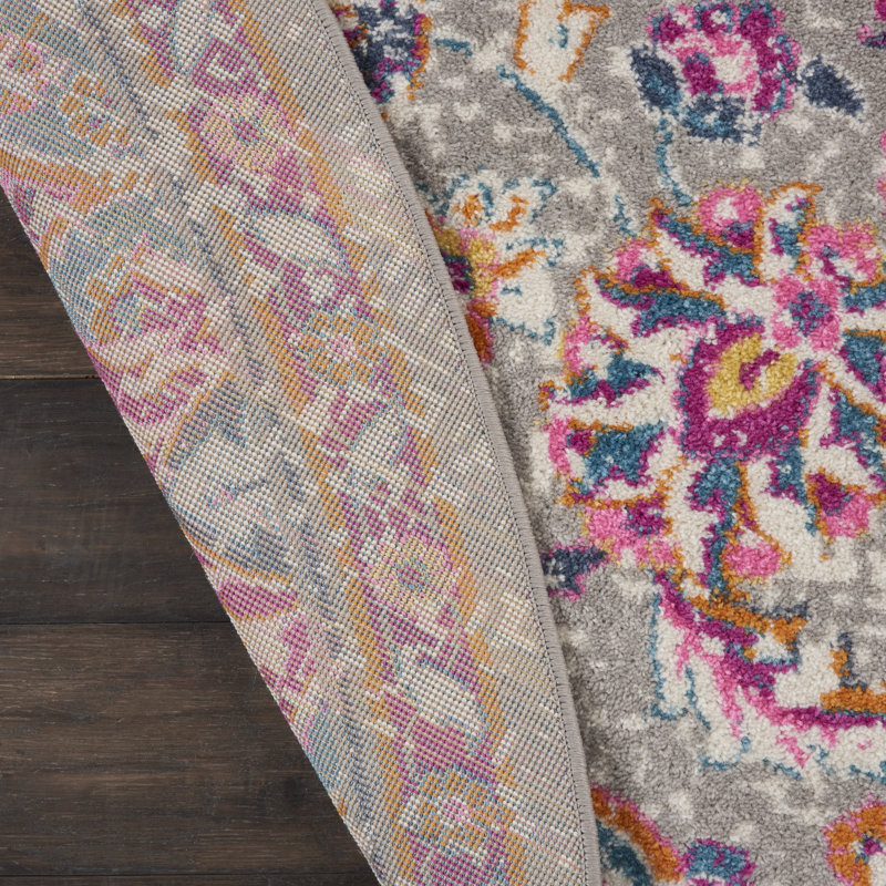 Doynton Oriental Indoor Rug, Round 5'3"