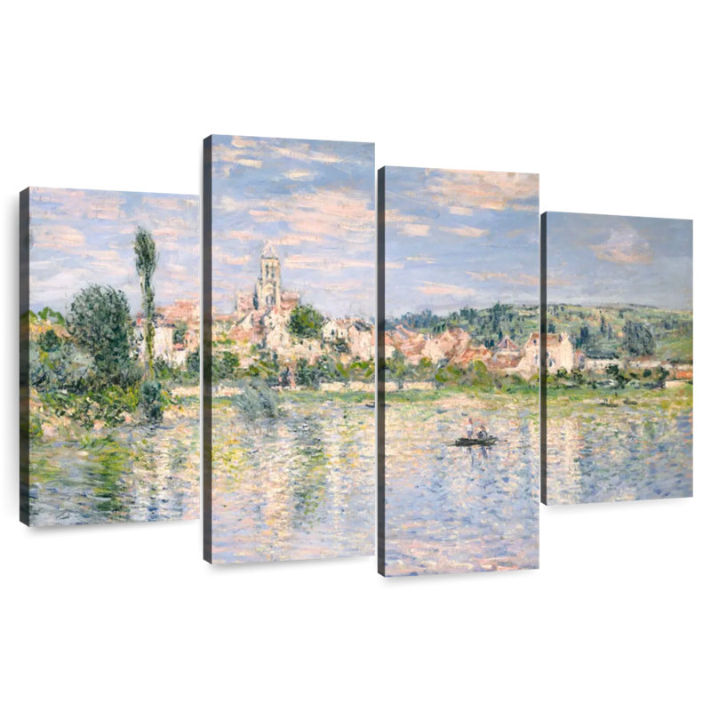 Alvord Vetheuil en été 1880, H 22 po x l 36 po