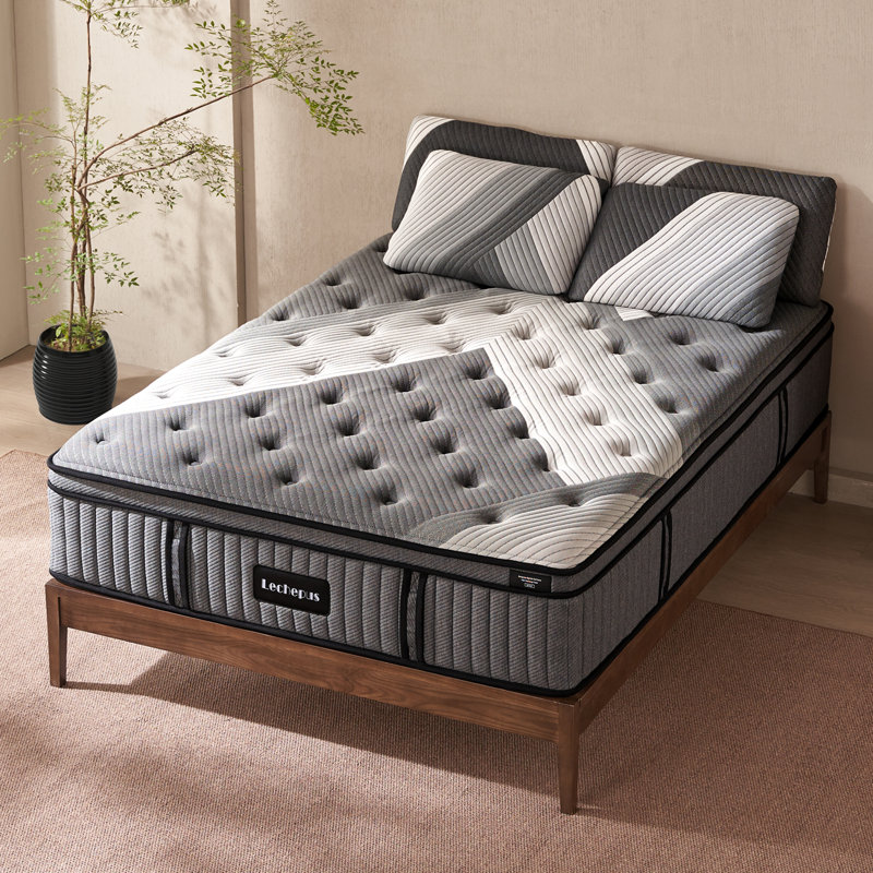 Matelas moelleux de luxe 14 ", Très grand californien