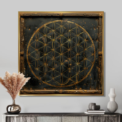 Provenance Flower Of Life - Geometric Wall Art Living Room
