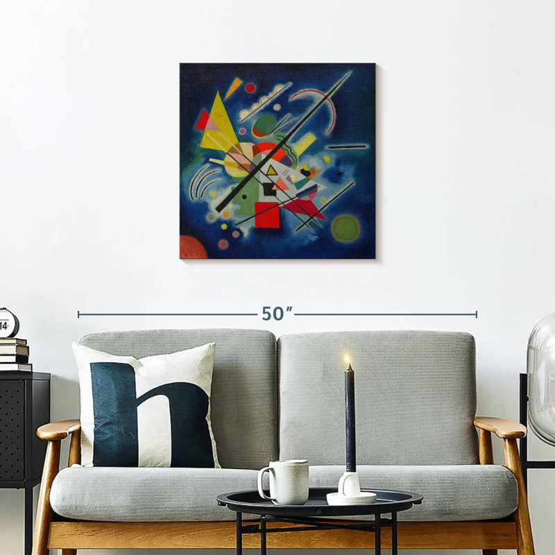 Avery - peinture bleue - 1924, H 24 po x l 24 po