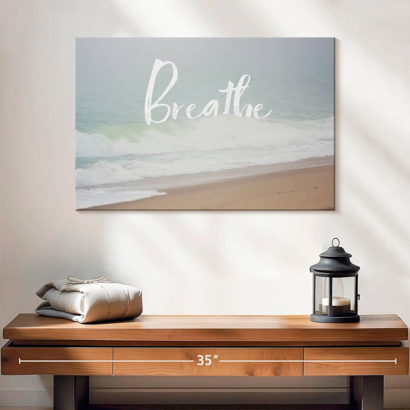 Tergel Serene Sea II, 24" H x 36" W