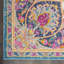Tapis oriental ivoire / rose / bleu Verda-8859597
