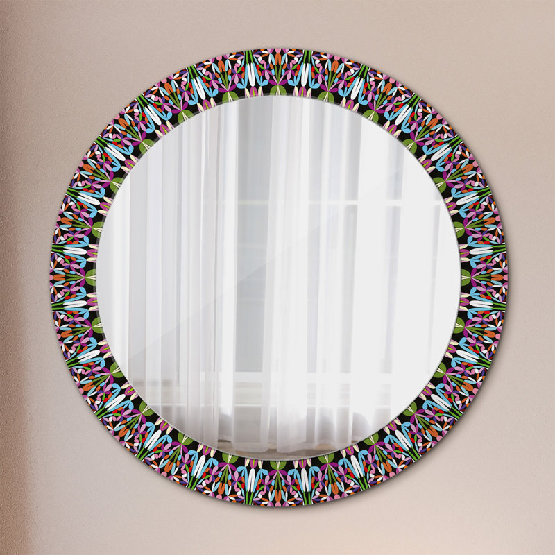 Huldar Glass Flat Wall Mirror