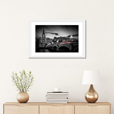 «London Westminster Bridge at Sunset» par Melanie Viola - impression
