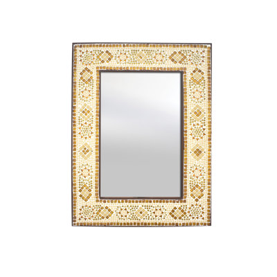 Alannah Glass Flat Wall Mirror
